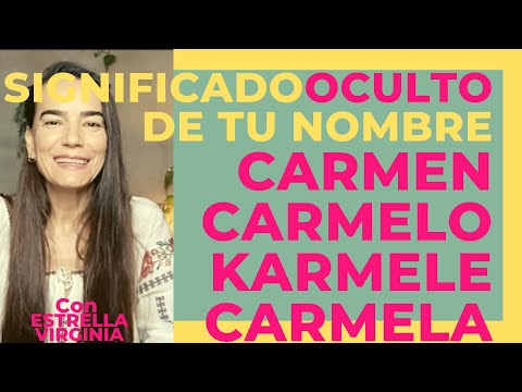 ¿Existen variantes del nombre Carmen?
